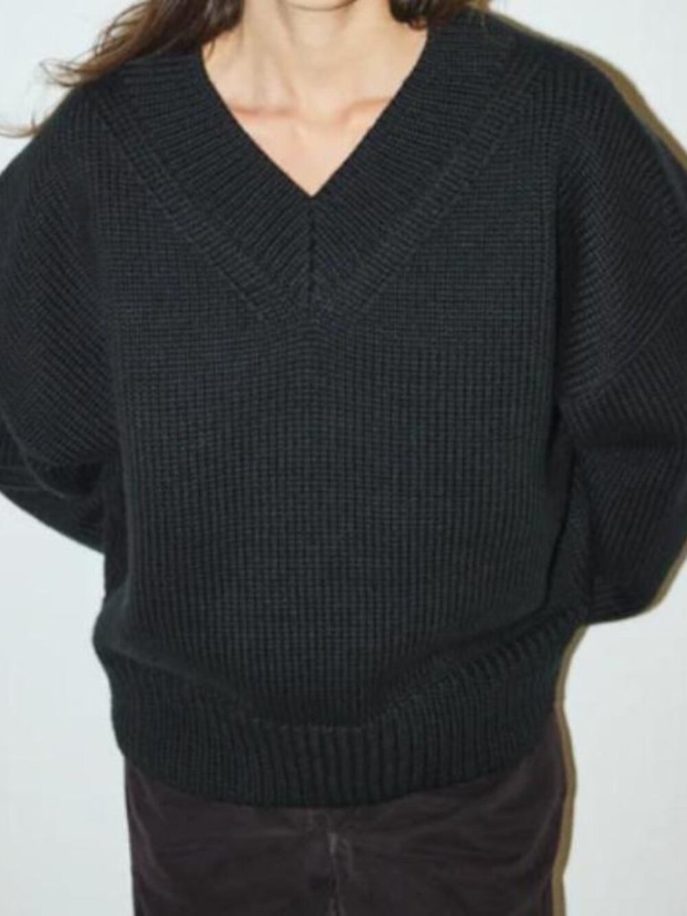Misha & Puff V-Neck Sweater